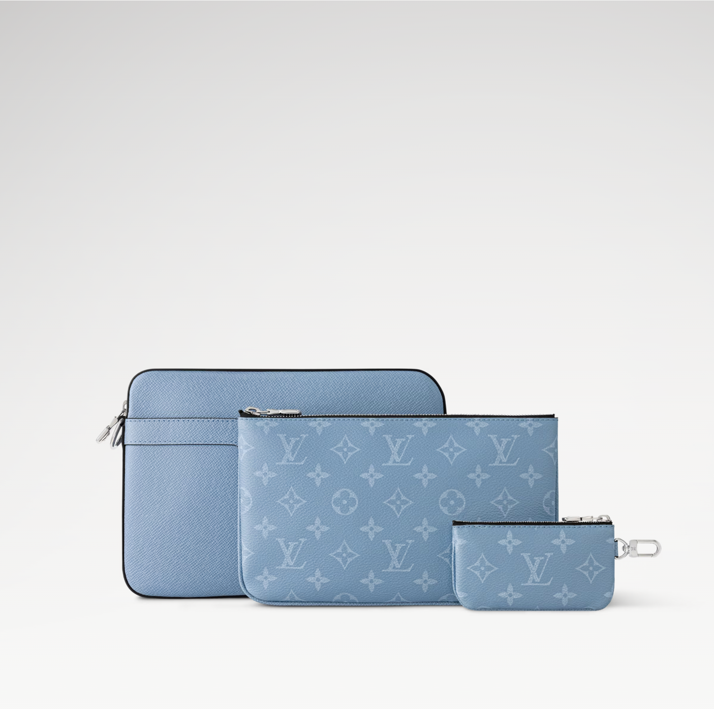 LOUIS VUITTON TRIO MESSENGER BAG MENS - BLUE