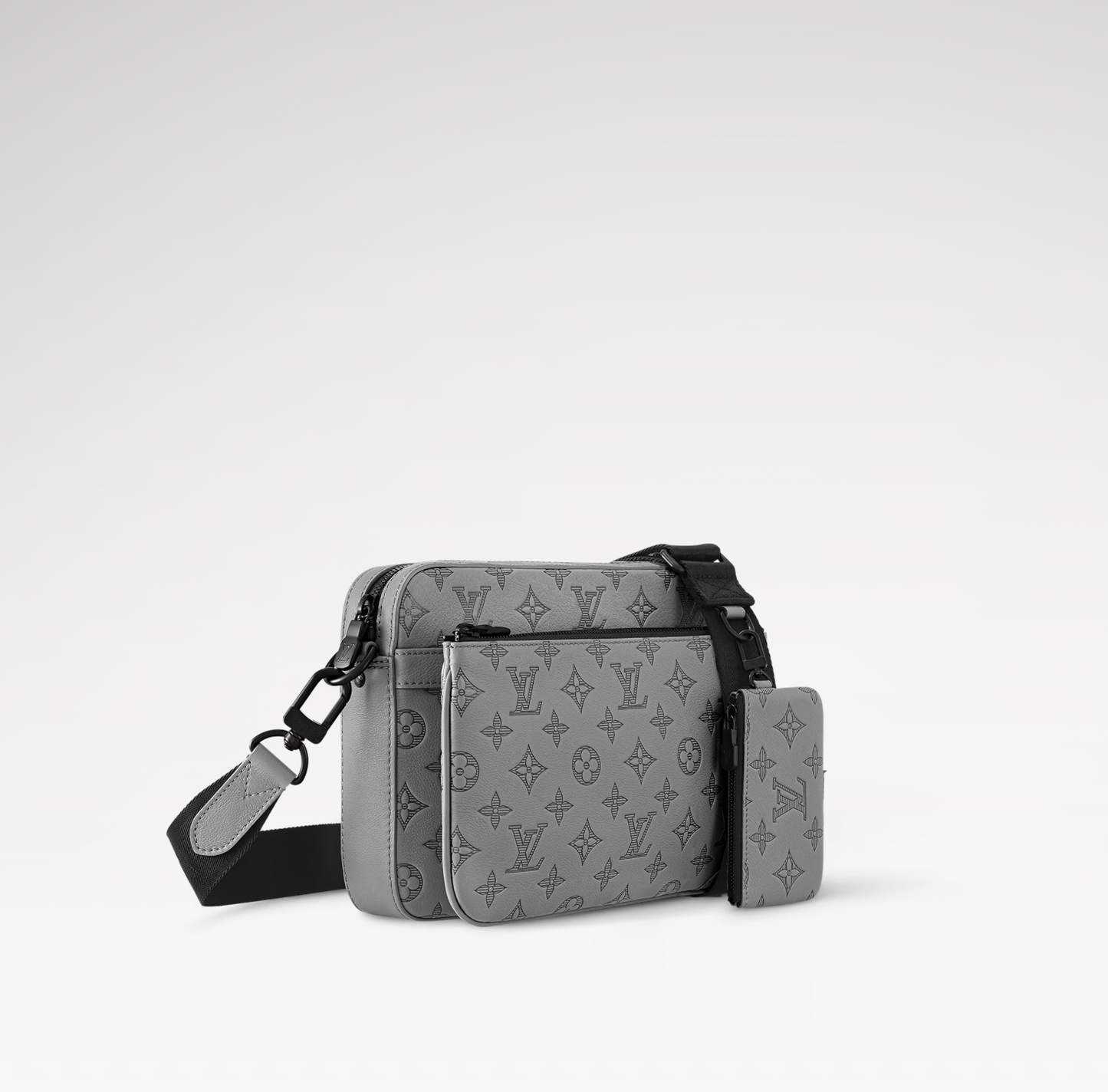 LOUIS VUITTON TRIO MESSENGER BAG MENS - SHADOW GREY