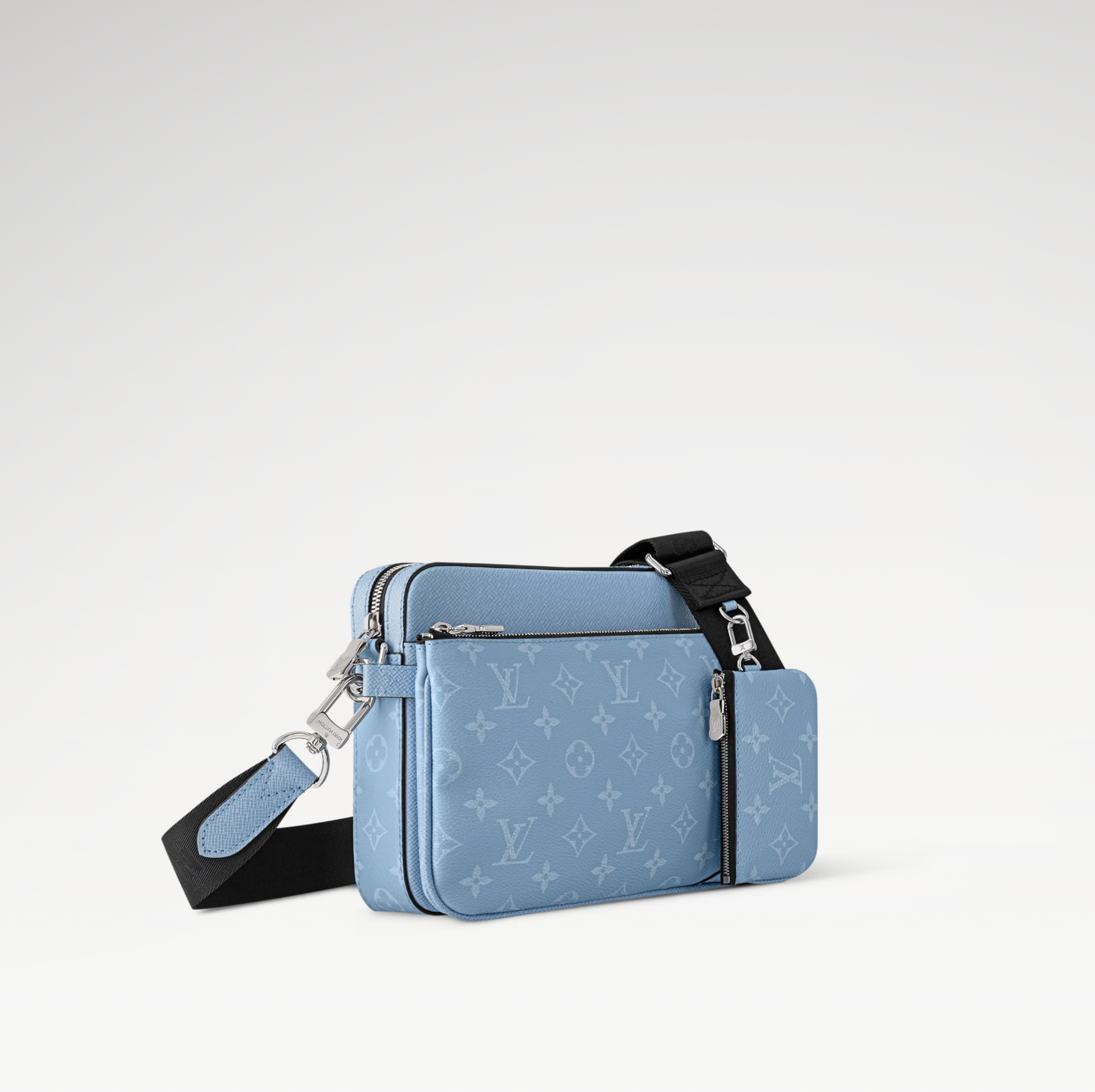 LOUIS VUITTON TRIO MESSENGER BAG MENS - BLUE
