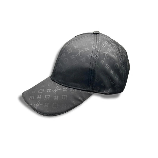 DIOR OBLIQUE STITCH HAT - WHITE/GREY