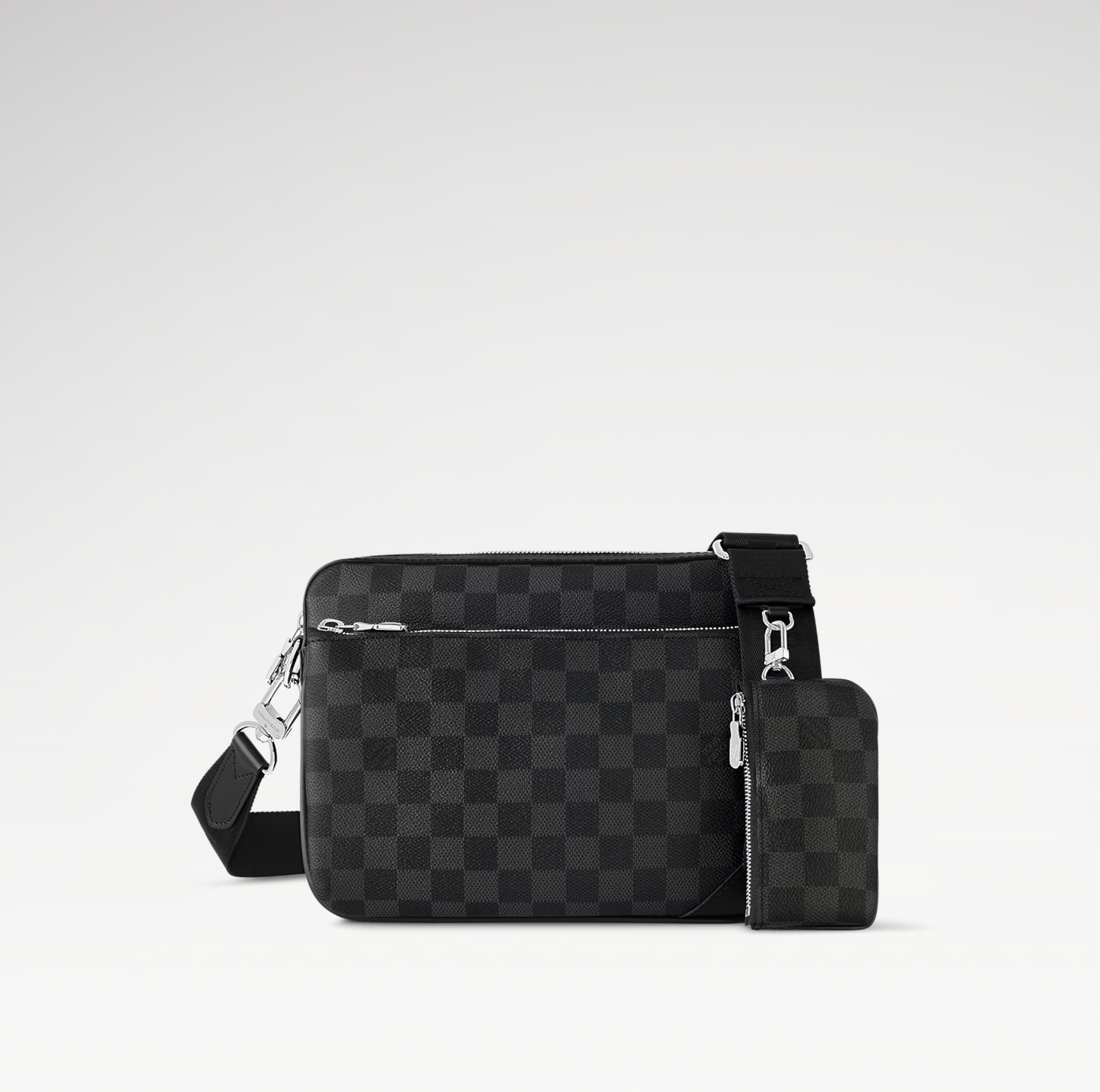 LOUIS VUITTON TRIO MESSENGER BAG MENS - CHECKER