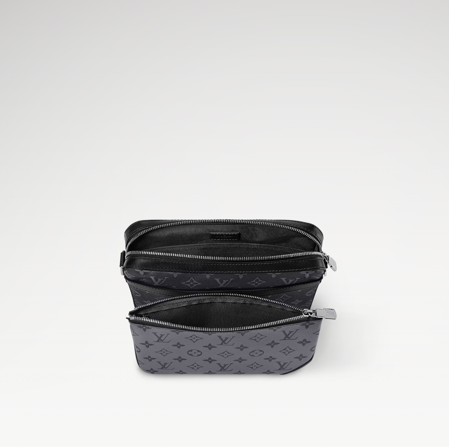 LOUIS VUITTON REVERSE TRIO MESSENGER BAG MENS - GREY/BLACK
