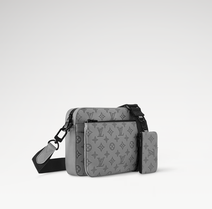 LOUIS VUITTON TRIO MESSENGER BAG MENS - SHADOW GREY