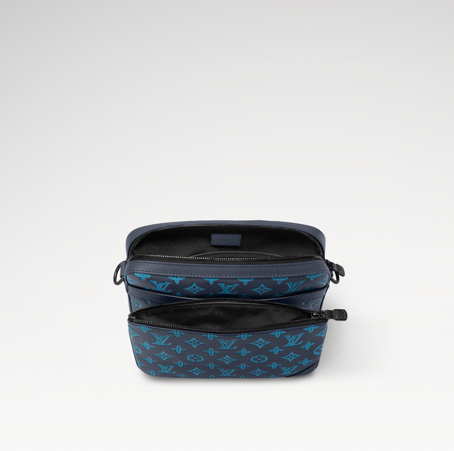 LOUIS VUITTON TRIO MESSENGER BAG MENS - BLACK/BLUE