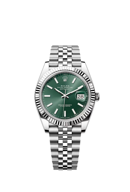 DATEJUST 41 OYSTER - FOREST GREEN