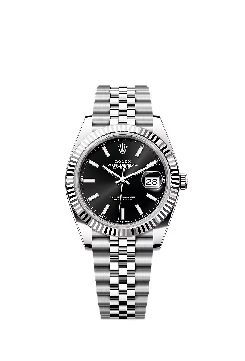 ROLEX DATEJUST 41 - BLACK DIAL