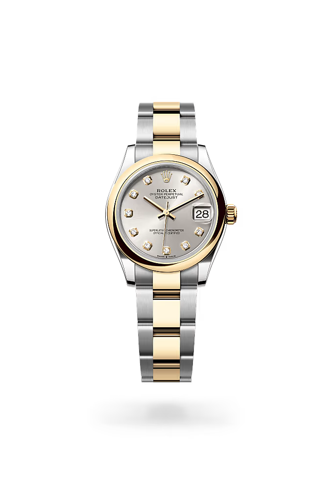 LADY-DATEJUST OYSTER/YELLOW GOLD